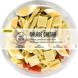 MIX BUFFET SALADE CAESAR PENNE, POULET ET OEUFS DURS FROMAGE