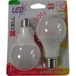 XXCELL AMPOULE LED BULBE E27 CLASSIQ 12W BLI X2