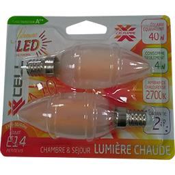 XXCELL Ampoule Led blanc 2700k Blister x2