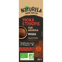 DESTINATION NATURE CAFÉ BIO MOULU MOKA ETHIOPIE PUR ARABICA 250G