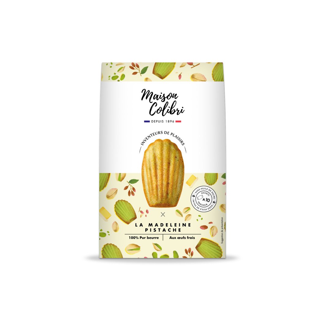 MAISON COLIBRI LA MADELEINE A LA PISTACHE MAISON COLIBRI 250G