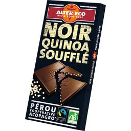 ALTER ECO CHOCOLAT NOIR QUINOA BIO ALTER ECO 100G