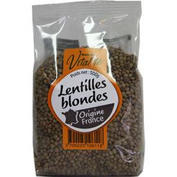 GRAIN DE VITALITE Lentilles Blonde Sachet 500g