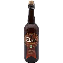 ALESIA Biere Ambre Miel Bouteille Verre 750ml