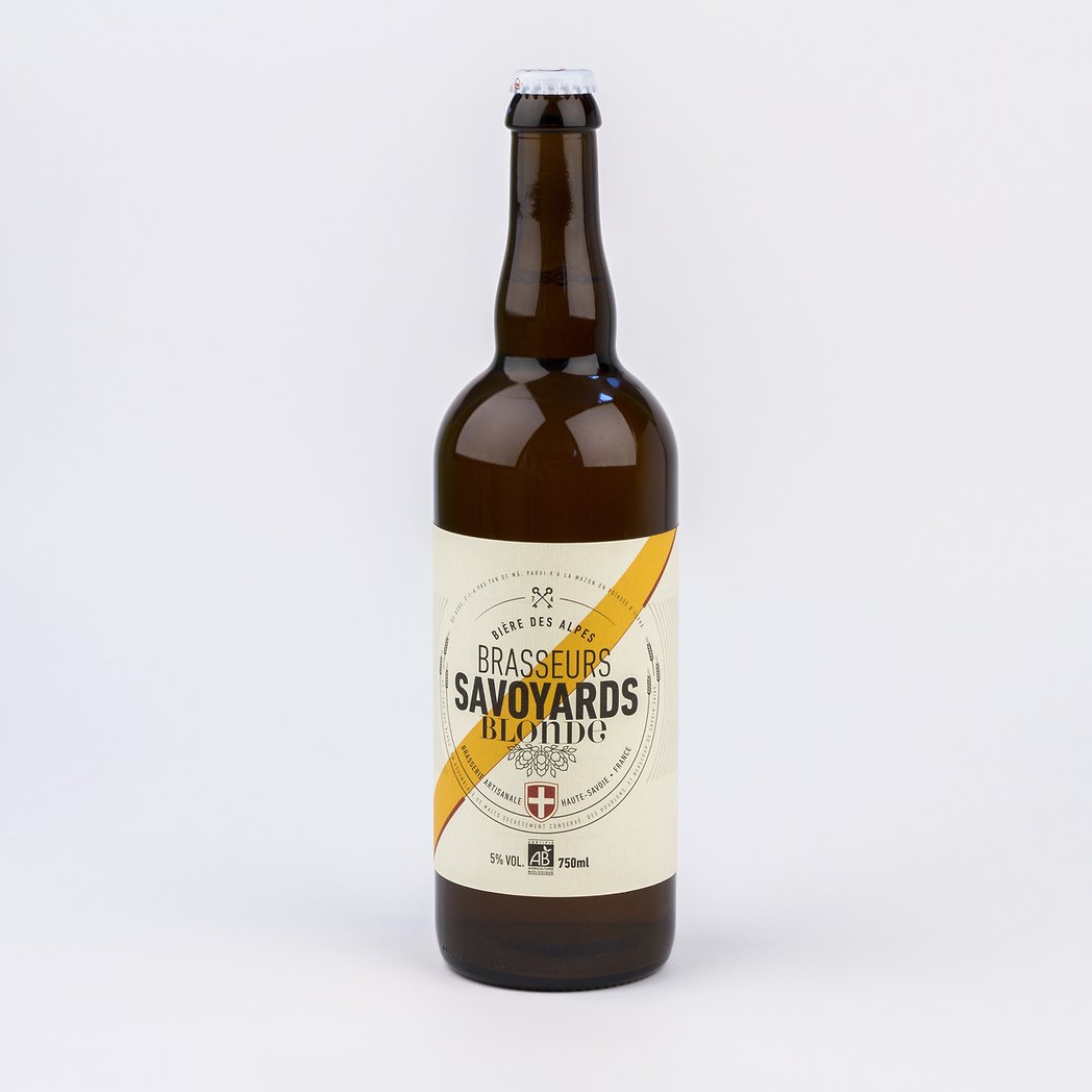 LES BRASSEURS SAVOYARDS Bouteille Verre 750ml