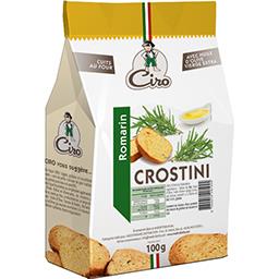 CIRO Croutons Crostini Romarin Sachet 100g
