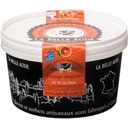 LA BELLE AUDE Sorbet sanguine Pot 550ml 378g