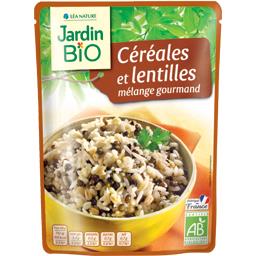LE JARDIN BIOLOGIQUE CÉRÉALE ET LENTILLES JARDIN BIO SACHET EXPRESS 250G