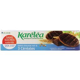 KARELEA SABLES 3 CEREALES CHOC NOIR128G