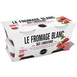 LES FAYES Fromage frais de correze Pot 125g x4