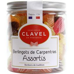 CLAVEL BERLINGOTS DE Assortiment Bocal 220g