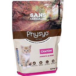 PHYSYO SC CHAT CROQ SC POULET CND DINDE SAC 1500G