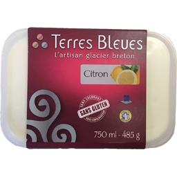TERRES BLEUES Sorbet Citron jaune Bac 750ml 488g