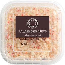 PALAIS-DES-METS SALADE CRABE KING 1 B PLA 1X 120G