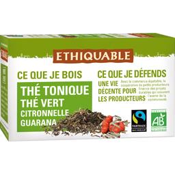 ETHIQUABLE THÉ TONIQUE AU GUARANA ETHIQUABLE BIO 36G