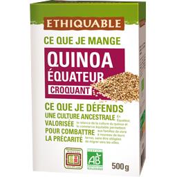 ETHIQUABLE QUINOA D'EQUATEUR ETHIQUABLE BIO 500G