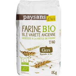 ETHIQUABLE FARINE DE TOUSELLE DU GERS BIO ETHIQUABLE 1KG