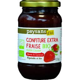 ETHIQUABLE CONFITURE DE FRAISE BIO ETHIQUABLE 320G
