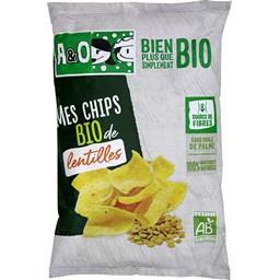 A&O Apéritif Chips BIO Lentilles Sachet 65g
