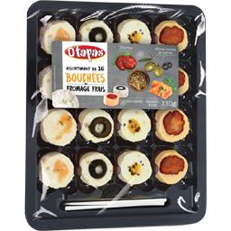 O'TAPAS TAPAS DU FROMAGER O'TAPAS APÉRITIF 50%MG BOUCHÉESX16 110G