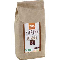 MON FOURNIL FARINE SEMI COMPLETE SEIGLE BIO 1KG