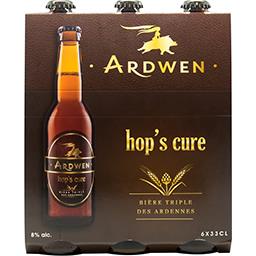 ARDWEN HOP'S CURE Biere Bouteille Verre 330ml x6