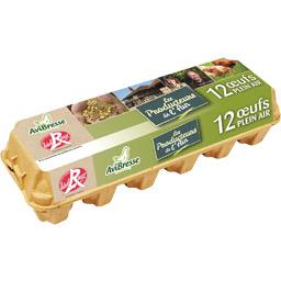 GAMBADE LABEL RG PLEIN AIR OEUF PRE FRAIS GROS 12