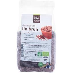 BIO-PAR-NATURE Lin Brun Bio Sachet 250g