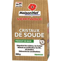 MAISON NETT CRISTAUX DE SOUDE MAISON NET 500G