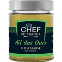 CHEF DE FRANCE Moutarde ours Bocal Verre 190g
