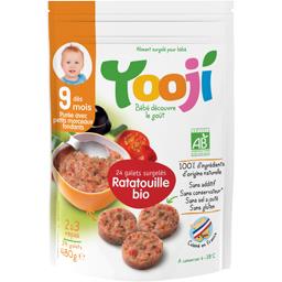 YOOJI PUREE MORCEAUX RATATOUILLE BIO 9MOIS YOOJI SURGELES 480G