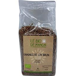 LE BIO DE MANON Lin Brun BIO Poche 250g