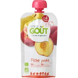 GOOD GOUT POIRE PÊCHE DÈS 4 MOIS BIO GOOD GOÛT 120G GOOD GOUT POIRE PÊCHE DÈS 4 MOIS BIO GOOD GOÛT 120G