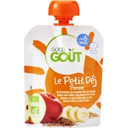 GOOD GOUT PETIT DÉJ POMME DÈS 6 MOIS BIO GOOD GOÛT 70G