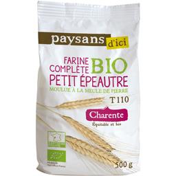 PAYSANS D''ICI FARINE PETIT EPEAUTRE BIO 500G