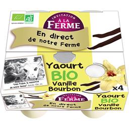 INVITATION A LA FERME Vanille BIO Pot 125g x4