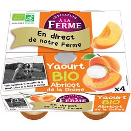INVITATION A LA FERME Abricot BIO Pot 125g x4
