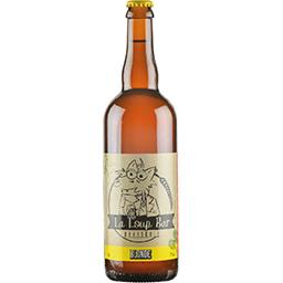 LA LOUP BAR Bière Blonde 6% Verre 750ml