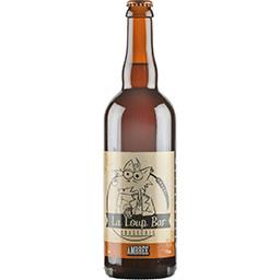 LA LOUP BAR Bière Ambre 6% Verre 750ml