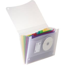 ELBA TRIEUR FAMILIAL 7 COMPARTIMENTS TAHITI POLYPRO TRANSLU ONGLETS COLORES