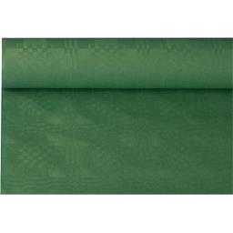 PAPSTAR NAPPES DAMASSÉES 8 M X 1,2 M VERT FONCÉ