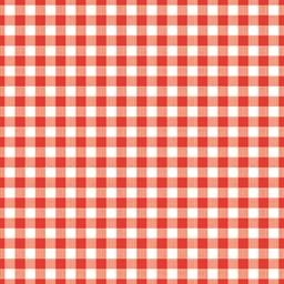 PAPSTAR 30 SERVIETTES 3 PLIS PLIAGE 1/4 33 CM X 33 CM ROUGE VICHY
