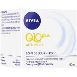 NIVEA VISAGE CRÈME Q10+ ANTI-RIDES JOUR NIVÉA VISAGE 50ML
