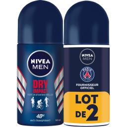 NIVEA DEODORANT HOMME DRY IMPACT NIVEA BILLE 2X50ML