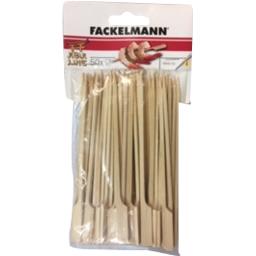 FACKELMANN LOT DE 50 PIQUES BAMBOU 15CM
