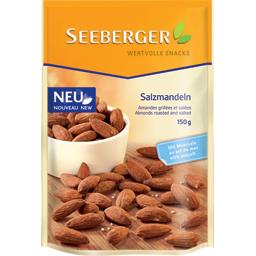 SEEBERGER AMANDES GRILLEES SALEES SEEBERGER 150G