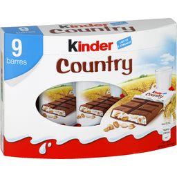 KINDER COUNTRY BAR CER CHOC MUESLI CHOC 9 PAP 216G