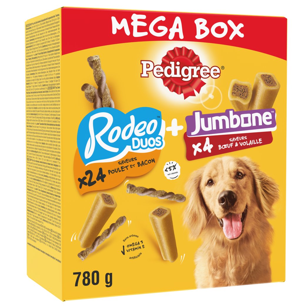 PEDIGREE MEGA BOX Boite 28's 780g