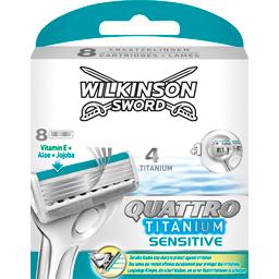 WILKINSON LAMES QUATTRO TITANIUM SENSITIVE+ WILKINSON X8
