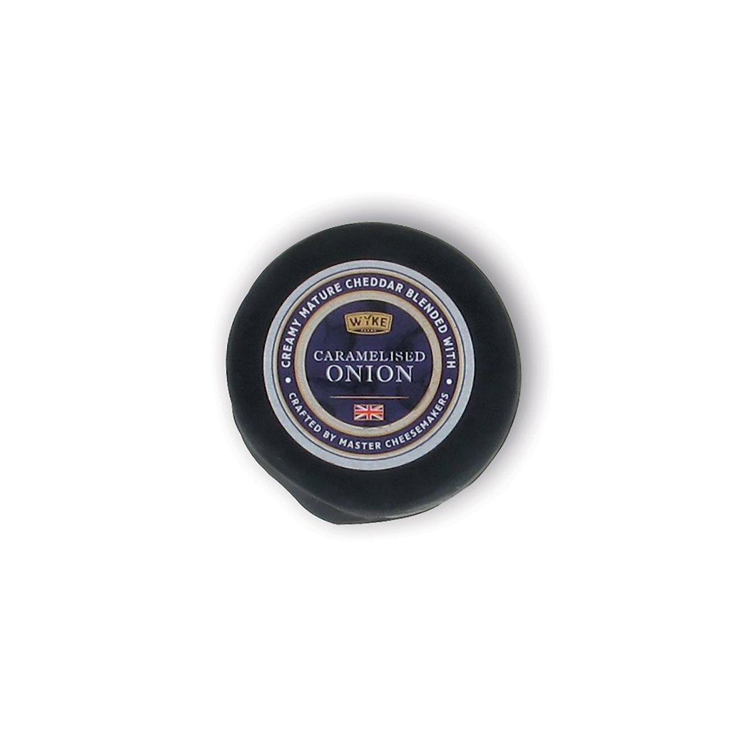 WYKE FARMS Cheddar Vache Oignon caramélisé 100g